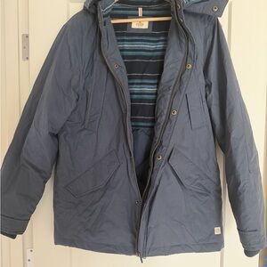 Marine Layer Men’s Navy Parka coat